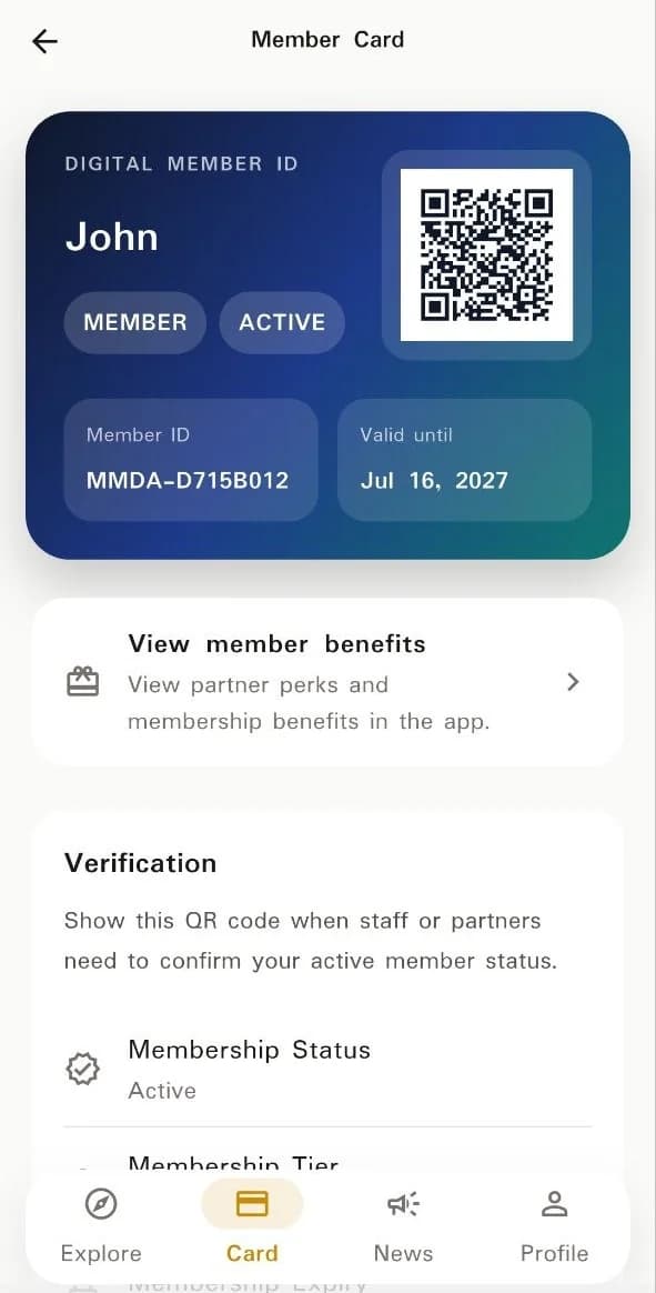 FlowMMS on mobile — a community and membership experience